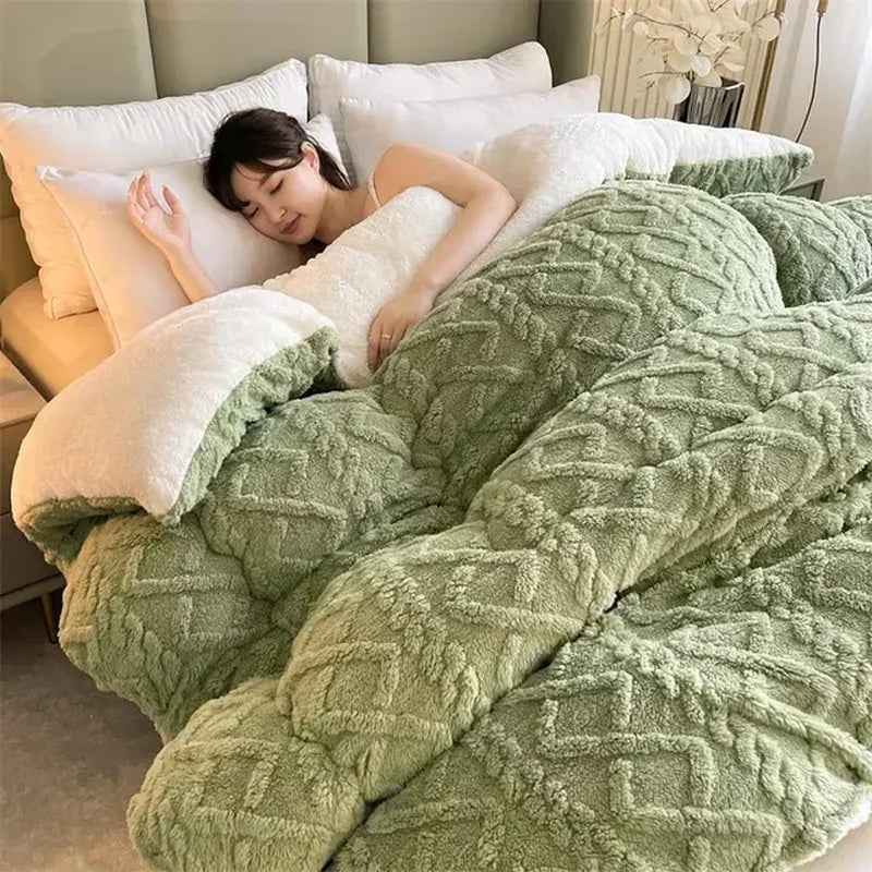 "Premium Winter Weighted Blanket for Ultimate Comfort and Warmth"